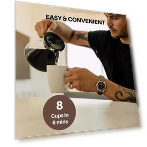 Automatic Drip Pour Over Coffee Brewer — Brewing Excellence, Simply Good Coffee