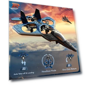 Fighter Airplane Mini Drone — RC Helicopters, BEZGAR