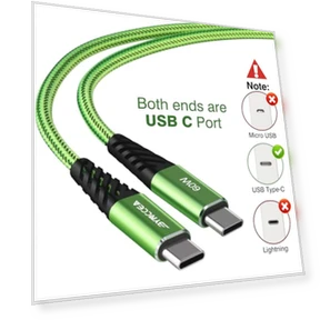 Fast Charging USB C Cable 4-Pack — USB, Bynccea