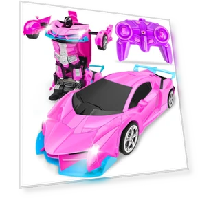 Radio-controlled car and toy robot transformer — Interactive Figures & Robots, MIYAKO