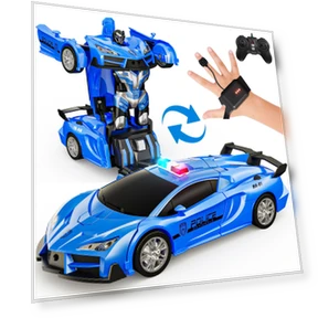 Radio Controlled Car for Kids Robot Toy Transformation Gesture Control Toy Car — Interactive Figures & Robots, DOKI DOKI MARKET form NIPPON