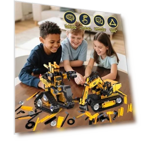 STEM Robot Building Kit with Remote Control — Construction Kits, Shantou City Tuomu Technology Industrial Co., Ltd