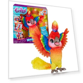 Talking Plush Electric Robot — Interactive, Hasbro