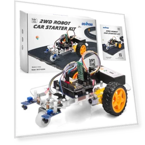 2 Wheel Drive Smart Robot Car Starter Kit — Robotics Components, OSOYOO