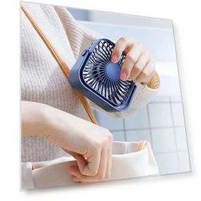 360° Rotating Electronic Fan — Stand Fans, qinhuangdaoshiwan