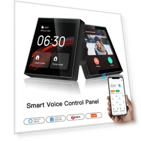 4-inch Full Screen Control Panel with ZigBee Gateway — Smart Home Hubs & Controllers, Smarter than future