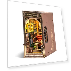 DIY 3D Puzzle Craft Wooden Handmade Kit — Wood, Robotime