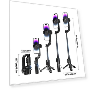 Mini 1-Axis Gimbal Selfie Stick Tripod Stabilizer — Selfie Sticks, AE Selection