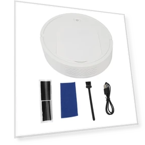 Smart Efficient Low Noise USB Rechargeable Robot Vacuum with Wet Cleaning Function for Pet Hair — Smart Cleaning Robots, Health & Beauty PRODUCT