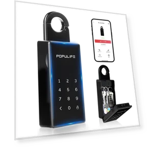Smart Key Wall Small Entry Lock — Smart Home Security, MoRub-Japan