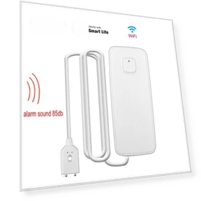 Smart WiFi Water Leak and Level Alarm with Sound Notification — Water Leak Detection Systems, TopSky