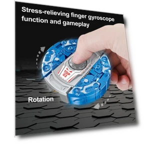 Transforming Robot Dinosaur Spinner — Stress Relievers, Xanthe
