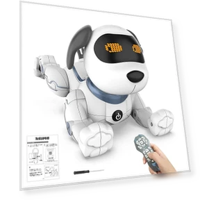 Трюковая собака-робот — Interactive Figures & Robots, MIYAKO DENKI