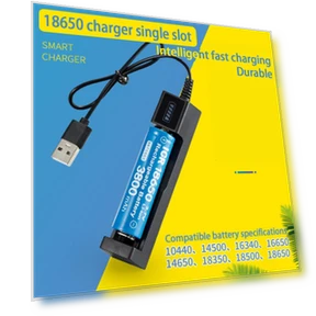USB Smart Single Slot Charger with Indicator Light, Small Fan, Flashlight — Chargers, happy8