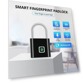 Waterproof Smart Hanging Lock — Smart Home Security, Jsite