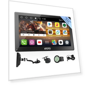 Automatic Wireless Compatible Portable Car Radio — Car Installation Essentials, Zen-Japan Electronics
