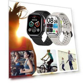 Digital Sports Watch with Large AMOLED Touch Screen — Smartwatches, LOMEII Electronic