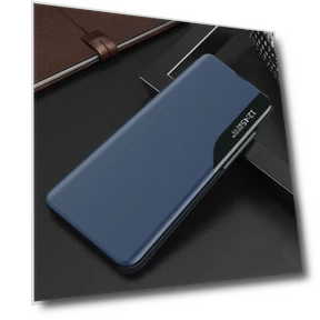 Leather Flip Case with Smart Window View — Flip Cases, Bai Fen Bai-Digital 3C