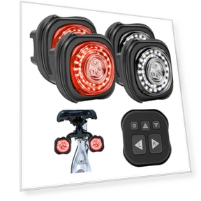 Multifunctional Smart Bicycle LED Light — Bike Headlights, SOLT