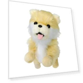 Pomeranian Robot Dog with Talking Feature and Soft Toy — Interactive Animal Companions, Zen Picks - Japan Product select -