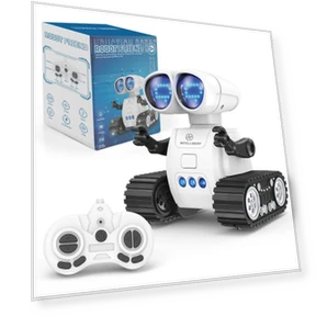 Programming Robot with Music and Lighting — Interactive Figures & Robots, Happy Time For kids