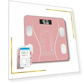 Rechargeable Bluetooth AI Smart Body Fat Scale — Body Composition Analysis, Phone Home