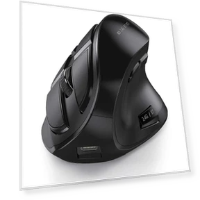 Rechargeable Bluetooth Vertical Mouse — Mouse Pads, SeenDa