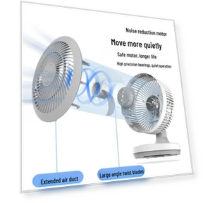 Silent Foldable Fan with Remote Control — Portable Cooling Solutions, ElectroCN