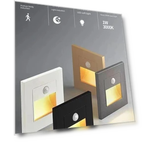 Built-in LED Stair Light with Infrared Motion Sensor — Step Lights, AI Supermarket
