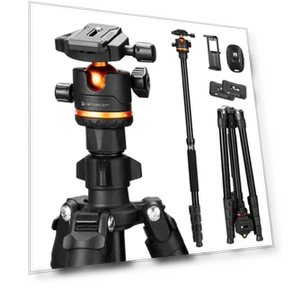 Compact Travel Tripod — Camera Supports, K&F Concept