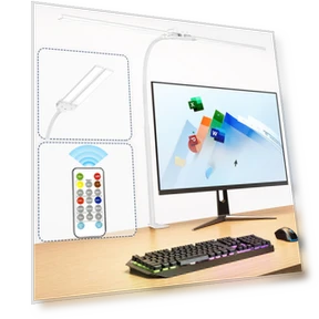 Desk Lamp with Remote Control — Study & Desk Lighting, KAYOMART Electric