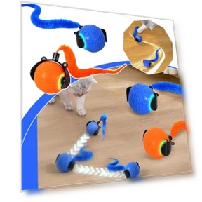 Interactive Smart Ball for Pets — Interactive Animal Companions, Jiaqiinfee