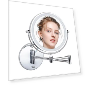 True DX Mirror with LED Backlight — Handheld, Cerdeco