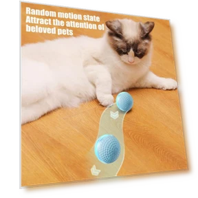 Automatic Rolling Ball with Light — Cat Playthings, Love Pet House