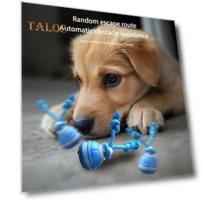 Automatic Smart Toy for Dogs with Moving Ball and Squeaky Motion Sensor — Automatic Launchers, Vogue Wardrobe