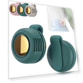 Portable Silent Bladeless Clip Fan — Portable Cooling Solutions, mujin