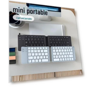 Portable Silent Folding Bluetooth Keyboard — Keyboards, AI Market