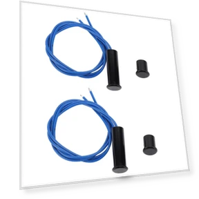 Recessed Magnetic Switch AC220V Iron NC Wired Door Sensor Window Reed Switch for Alarm — Smart Home Security, Neoglint