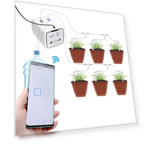 Wi-Fi Double Pump Smart Watering System — Controllers, KONNWEI