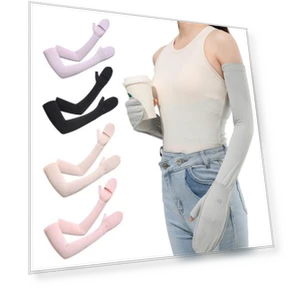Women's Long Gloves with UV Protection and Touchscreen — Gloves & Mittens, oulianshi