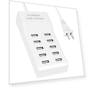 10-Port USB Charger Station — Chargers, WuHanJingJiKaiFaQuJingChengDianZiChanPinJingYingBu