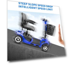 4 Wheel Mobility Scooter — Rolling Walkers, FERBAM