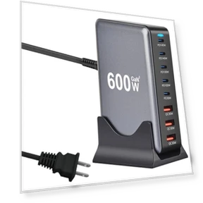 8 Port USB C Fast Charging Station — Chargers, Perhanmm