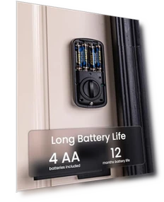 Keypad Fingerprint Door Lock — Smart Home Security, DESLOC