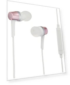 PK Earphones Wired Remote Control with Microphone for Smartphones — Over-Ear Headphones, Audio Technica