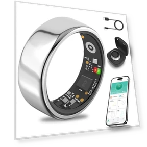 Smart Health Ring — Wearable Accessories, Hivisuals