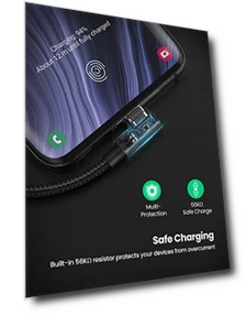 USB to USB C Cable 90 Degree Fast Charging Cord — Cables, UGREEN