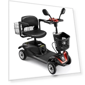 Compact 4 Wheel Mobility Scooter — Push Scooters, VERPAL