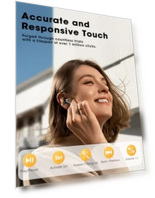 Wireless Earbuds with Big Bass Stereo Sound — In-Ear Headphones, ZZU