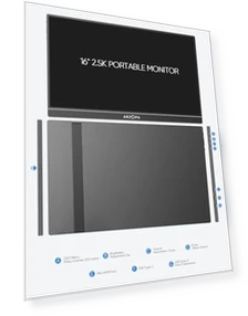 2.5K Portable Monitor — Display Solutions, ARZOPA